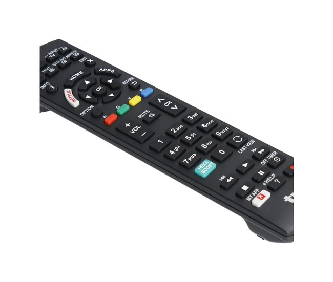 Mando a Distancia Universal para Panasonic Negro