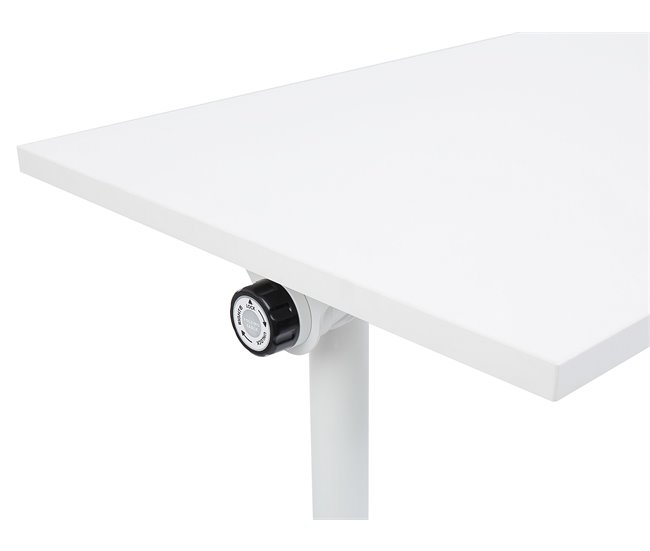 Beliani Escritorio plegable CAVI 180x60 Blanco