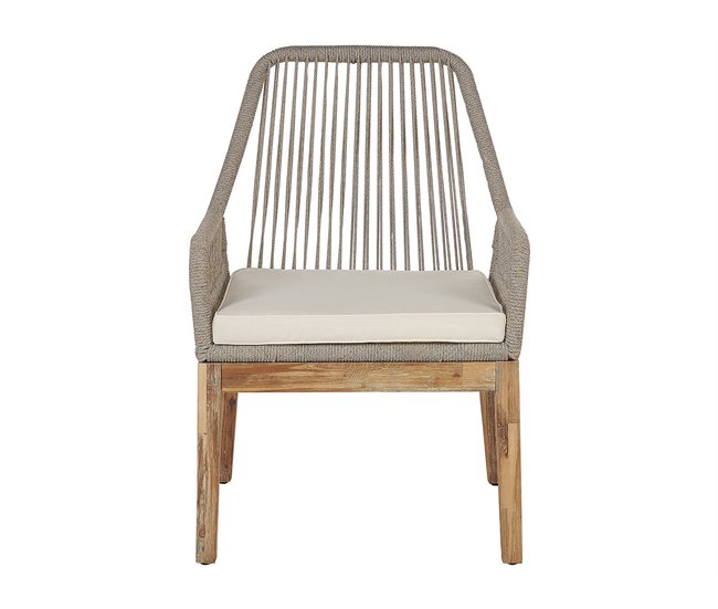 Beliani Conjunto de comedor OLBIA Crema