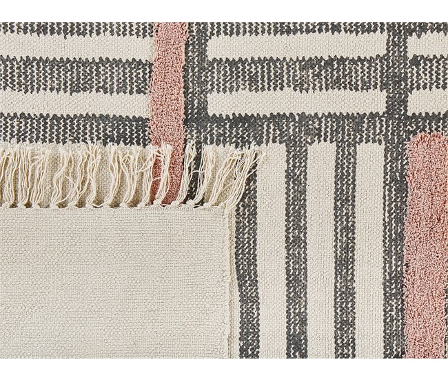 Beliani Alfombra de pelo corto MURADIYE 140x200 Beige