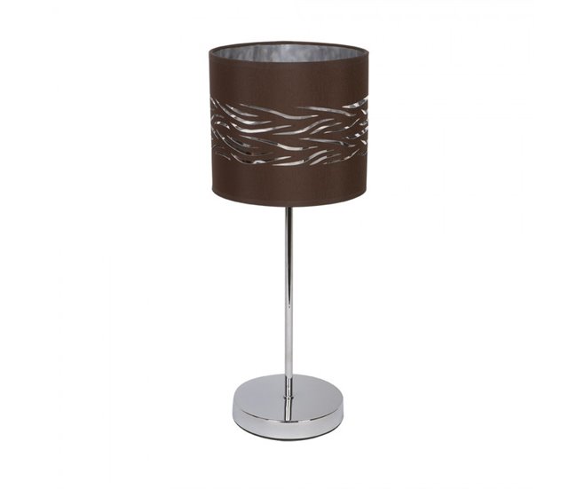 Lámpara Sobremesa Metal Serie Niebla Marron