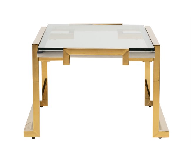Mesa Acero Adda Home Dorado