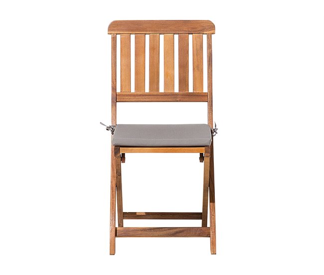 Beliani Conjunto de comedor CENTO Marron