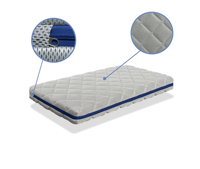 Colchón cuna bebe OCEAN BREATHAIR 