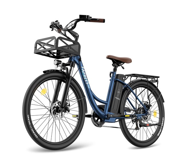 Bicicleta eléctrica FAFREES F26 Lasting - Motor 250W Azul