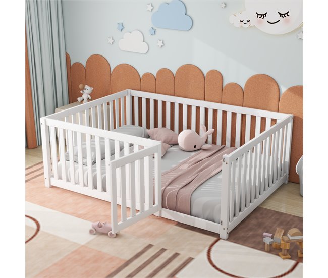 Camas infantiles 147x204 Blanco