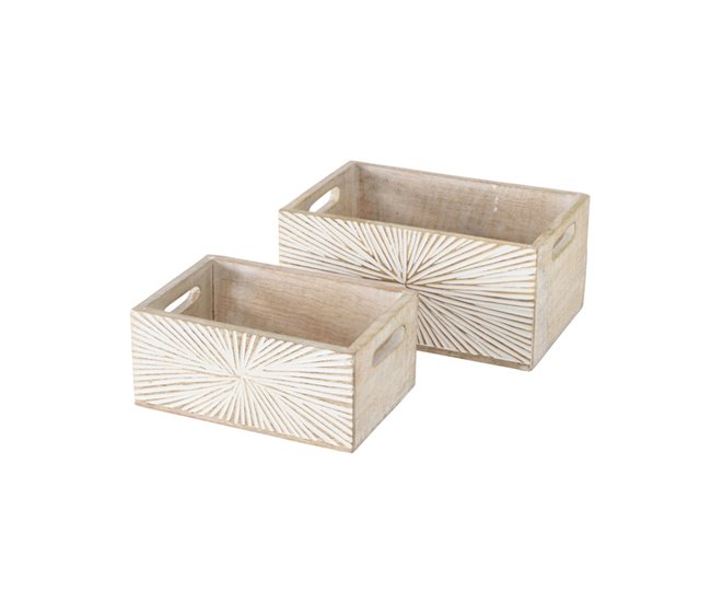 Caja decorativa JYLLING  mango (mangifera indica) 