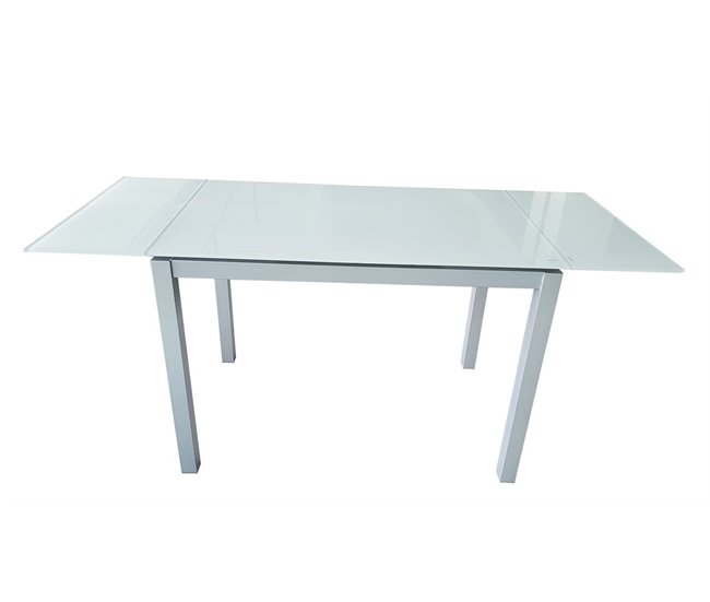 Mesa de cocina extensible_DIAMOND II Blanco