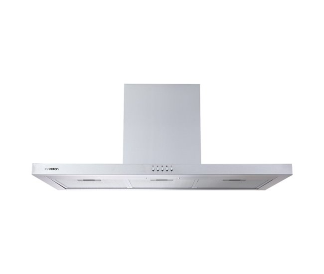 INFINITON Campana de Pared CMPT-TSH9B63X, 400 m3/h, T-Invertida Inox