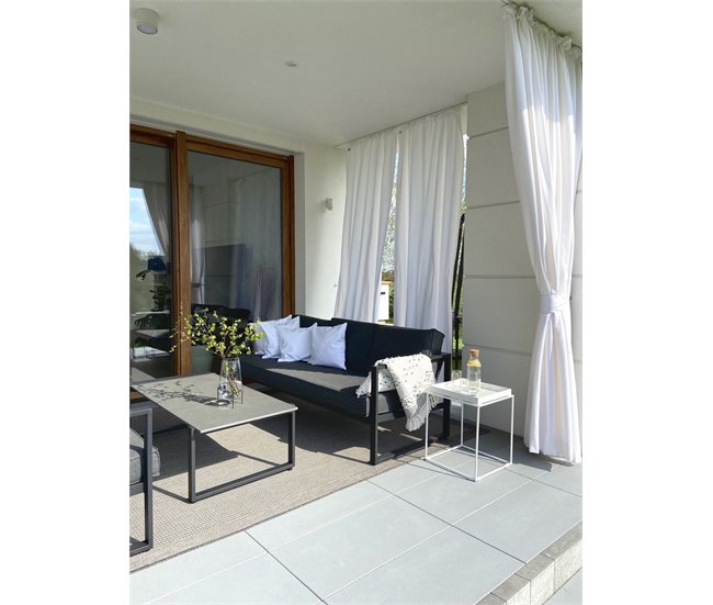 Beliani Manta YAMALAK Gris Claro