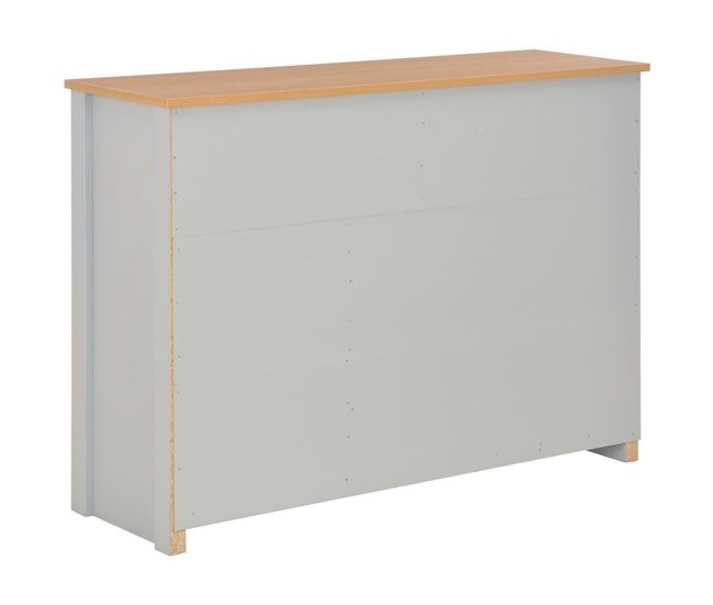 Aparador mueble almacenamiento cajones puertas en 4402264 Marron