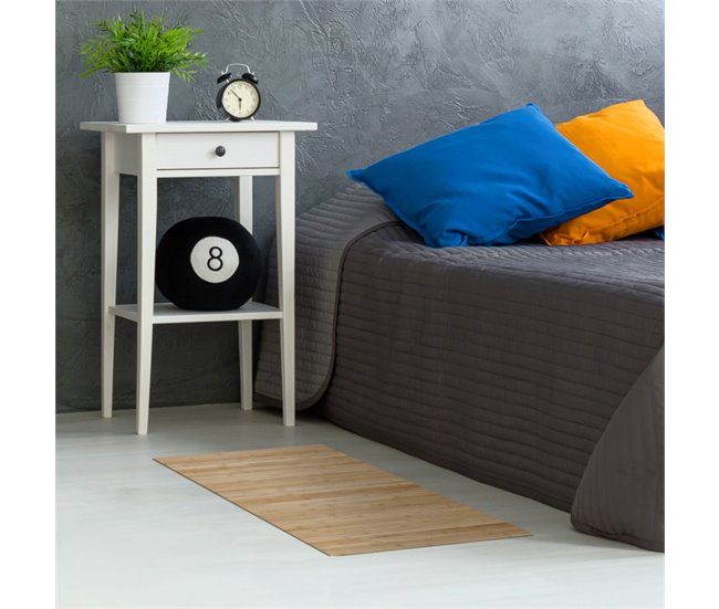 Alfombra de Bambú natural antideslizante 160x240 Beige