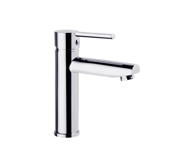 Grifo de Lavabo Monomando con Sistema S2 de Ahorro de Agua Cromo