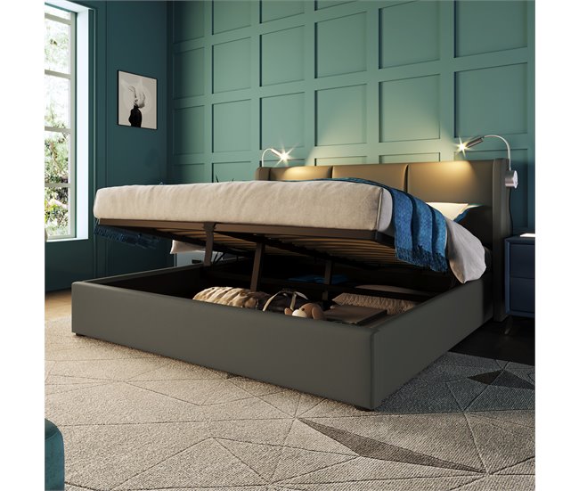 Canapés abatibles Gris