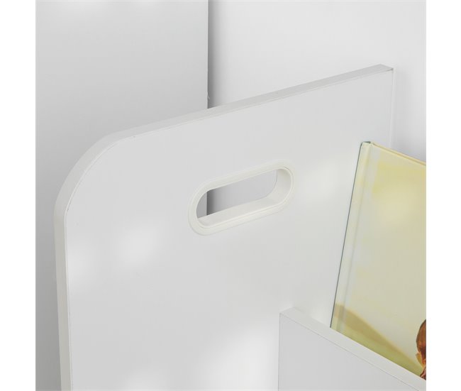Organizador de Juguetes y Libros para Niños KMB27-W SoBuy Blanco