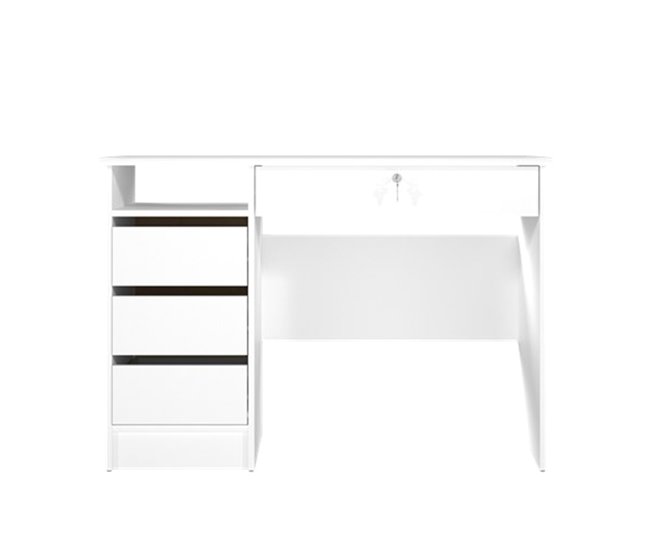 Mesa de escritorio COLLEGE II blanco Blanco