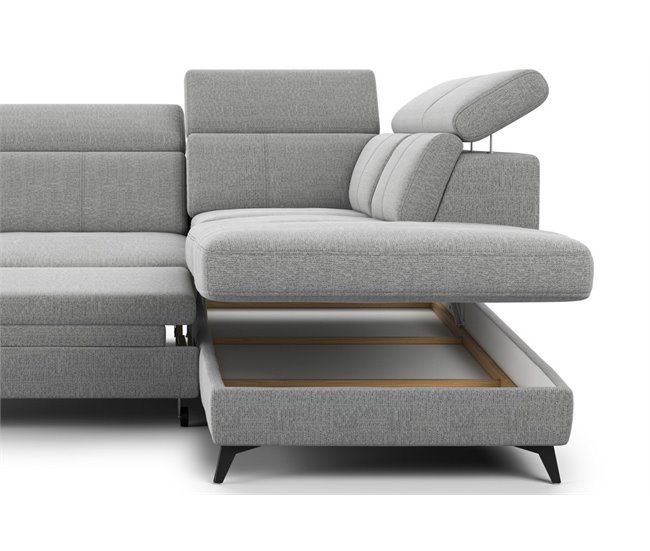 Rinconera con cama TITUS Gris