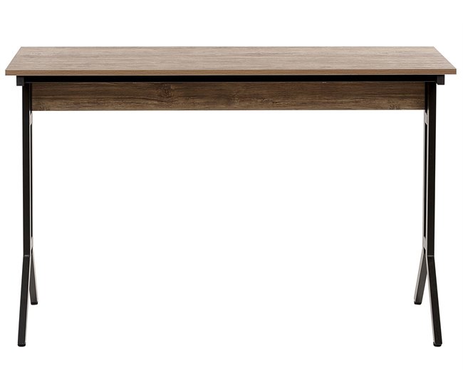 Beliani Escritorio CREEK 120x48 Gris Oscuro