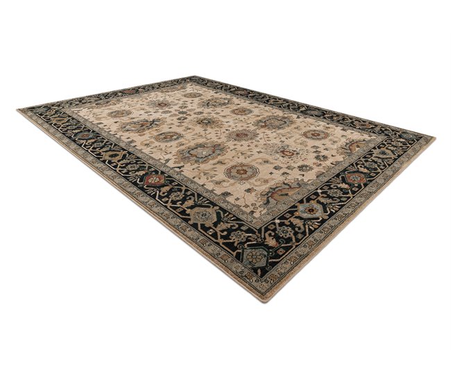 Alfombra de lana POLONIA Tesoro Marco 235x350 Beige