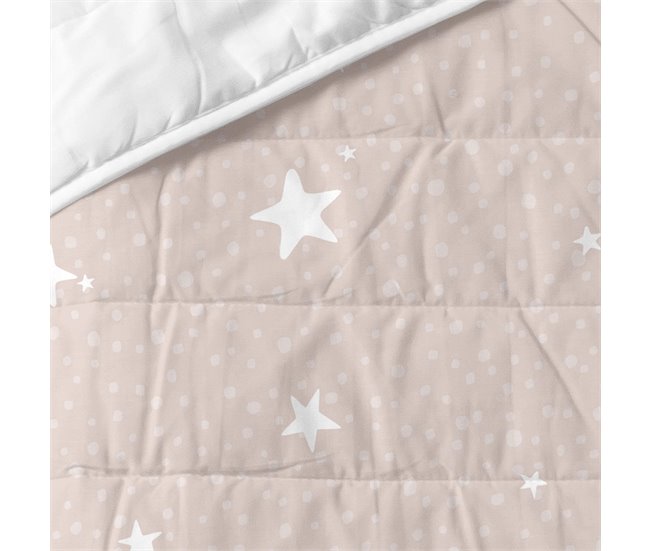Little star pink Colcha Rosa