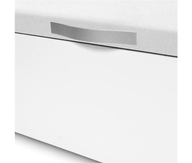 Canapé Madera Alta Resistencia Bezen 135x190 Blanco