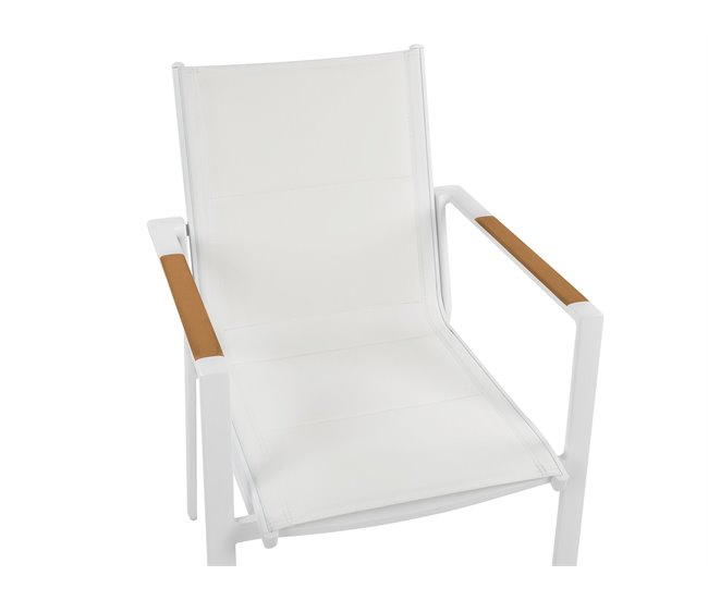 Beliani Conjunto de comedor VALCANETTO/ BUSSETO Blanco
