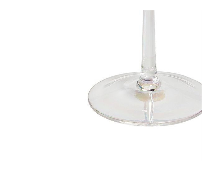 Beliani Cristalería Vidrio MORGANITE Transparente