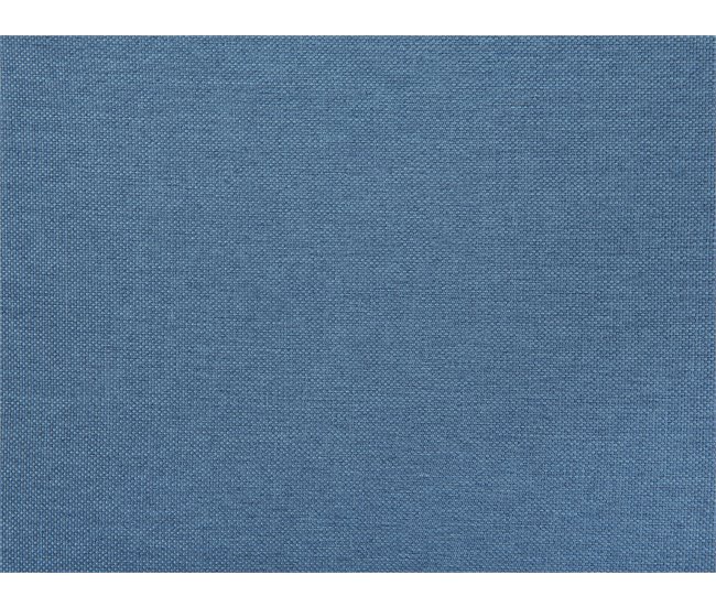 Beliani Sofá de 3 plazas Poliéster MOTALA Azul