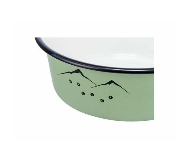 Comedero para Perro Verde