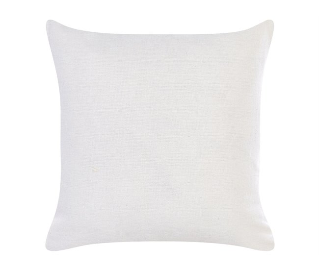 Beliani Cojín decorativo ABAL Beige