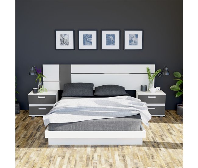 Dormitorio Ataneq Air 4C Gris Oscuro