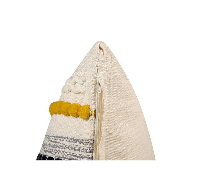 Beliani Cojín decorativo ARDISIA Beige