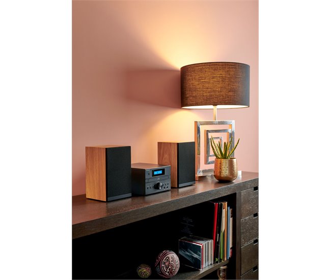 Microcadena Bluetooth Thomson Negro/ Madera