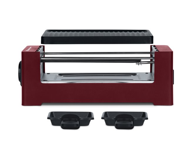 Grill 2 En 1 Tik12 Wëasy Negro/ Rojo