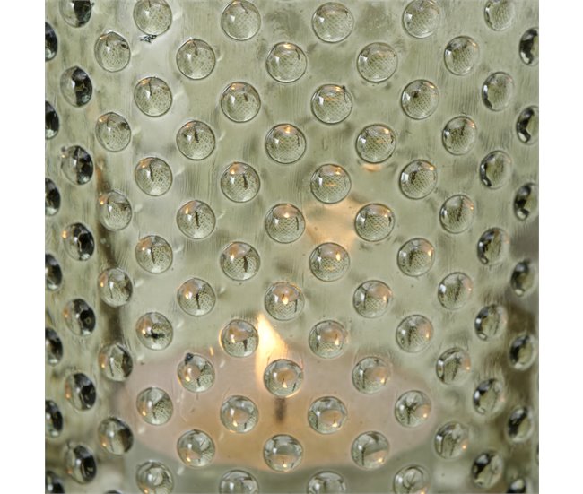 Porta velas BOLITO material cristal Verde