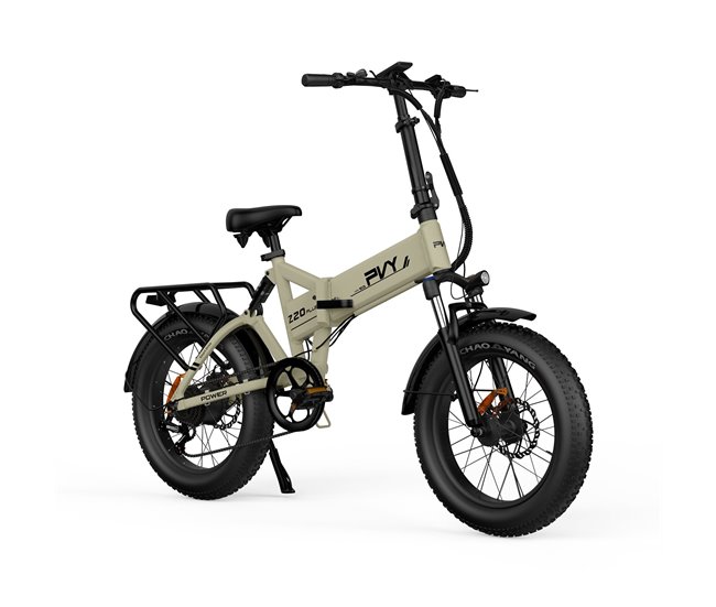 Bicicleta Eléctrica PVY Z20 Plus 1000 - Motor 250W Beige