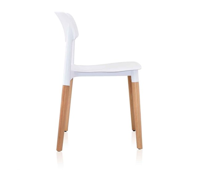Silla de cocina fija AGATA Amarillo