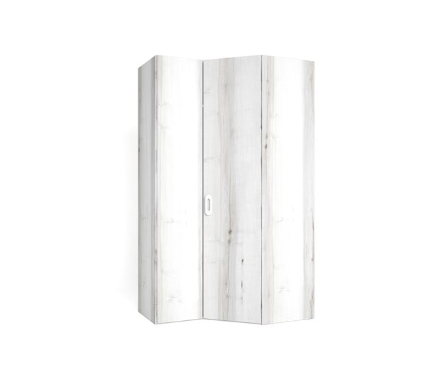 Armario MOOD puertas batientes 127x215cm blanco Blanco