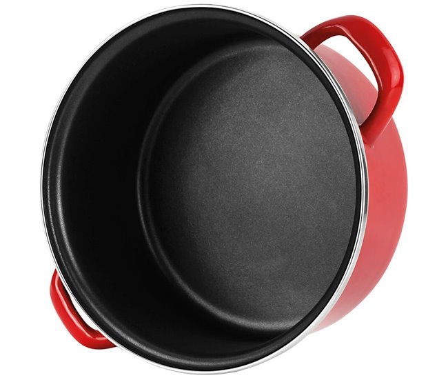 Cacerola Optimax Rojo