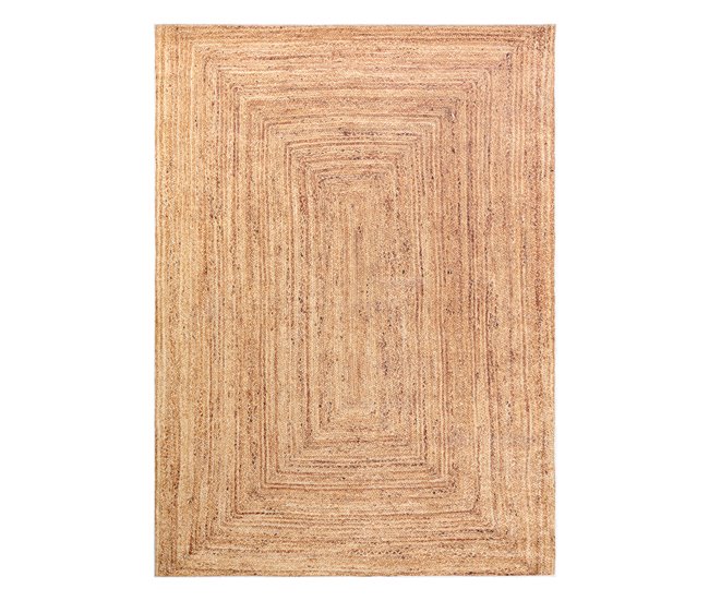Alfombra lavable ANDRE 1017 Trenza 80x150 Beige