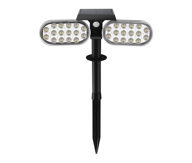 Baliza solar SETH DUO marca ARTECONFORT Negro