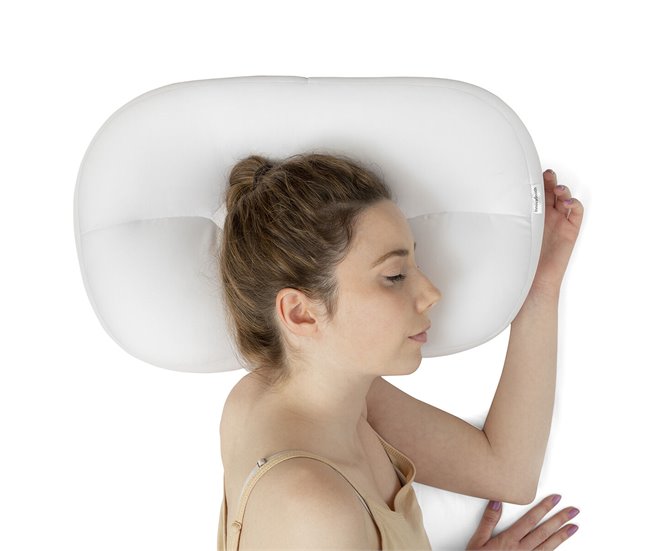 Almohada Nube 3D Antiarrugas Blanco