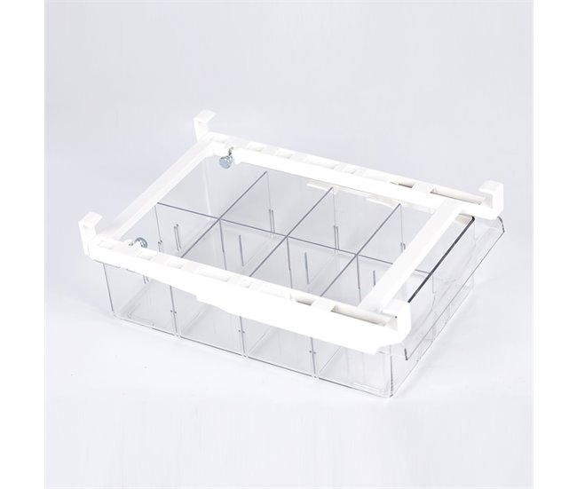 Organizador extensible de frigorífico con 8 estantes Multicolor