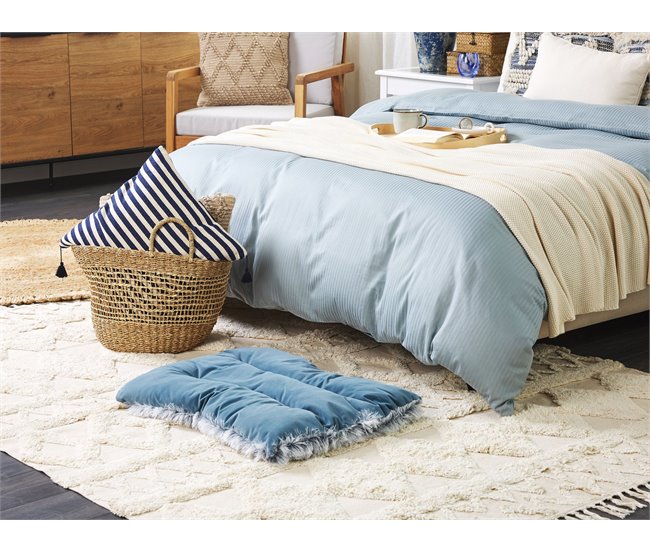 Beliani Cama para mascotas ERGANI Azul