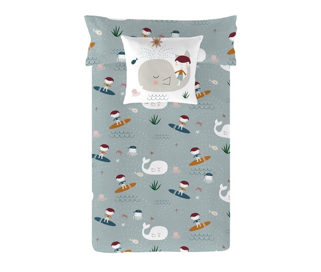 FUNDA NÓRDICA REVERSIBLE SURF A 