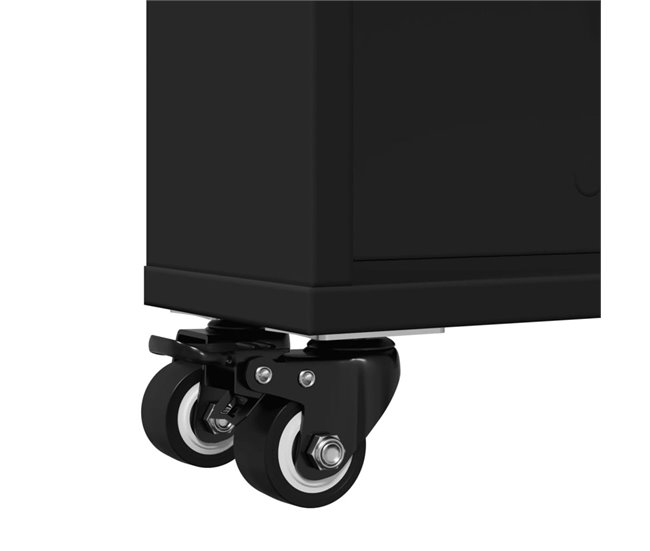 Carrito auxiliar Lombarda  compartimentos con ruedas  xx 48 Blanco