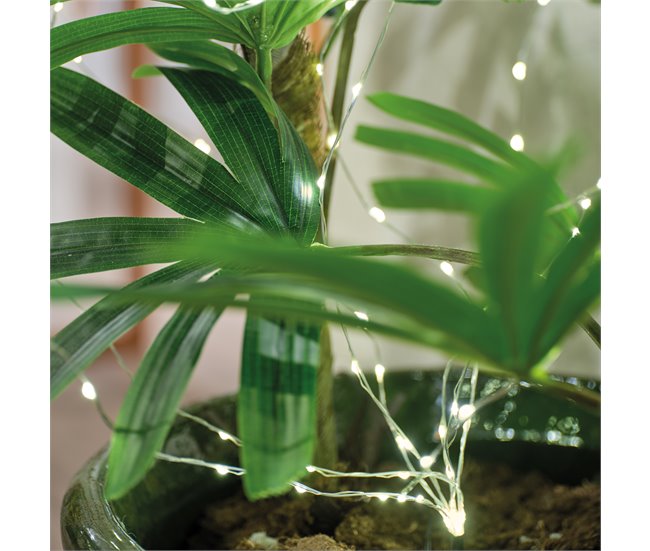 Luces FLOWER micro led para plantas  Blanco/ Gris