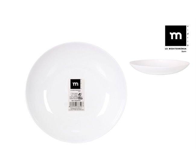 Plato OPAL COUP BASIC blanco  Blanco