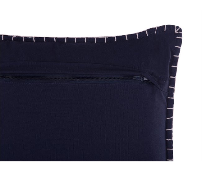 Beliani Cojín decorativo MELUR 45x45 Azul