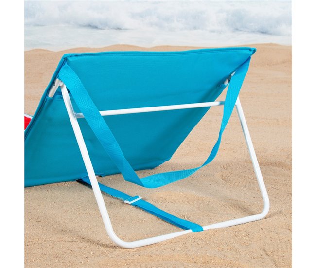 Aktive Esterilla playa con respaldo reclinable Multicolor